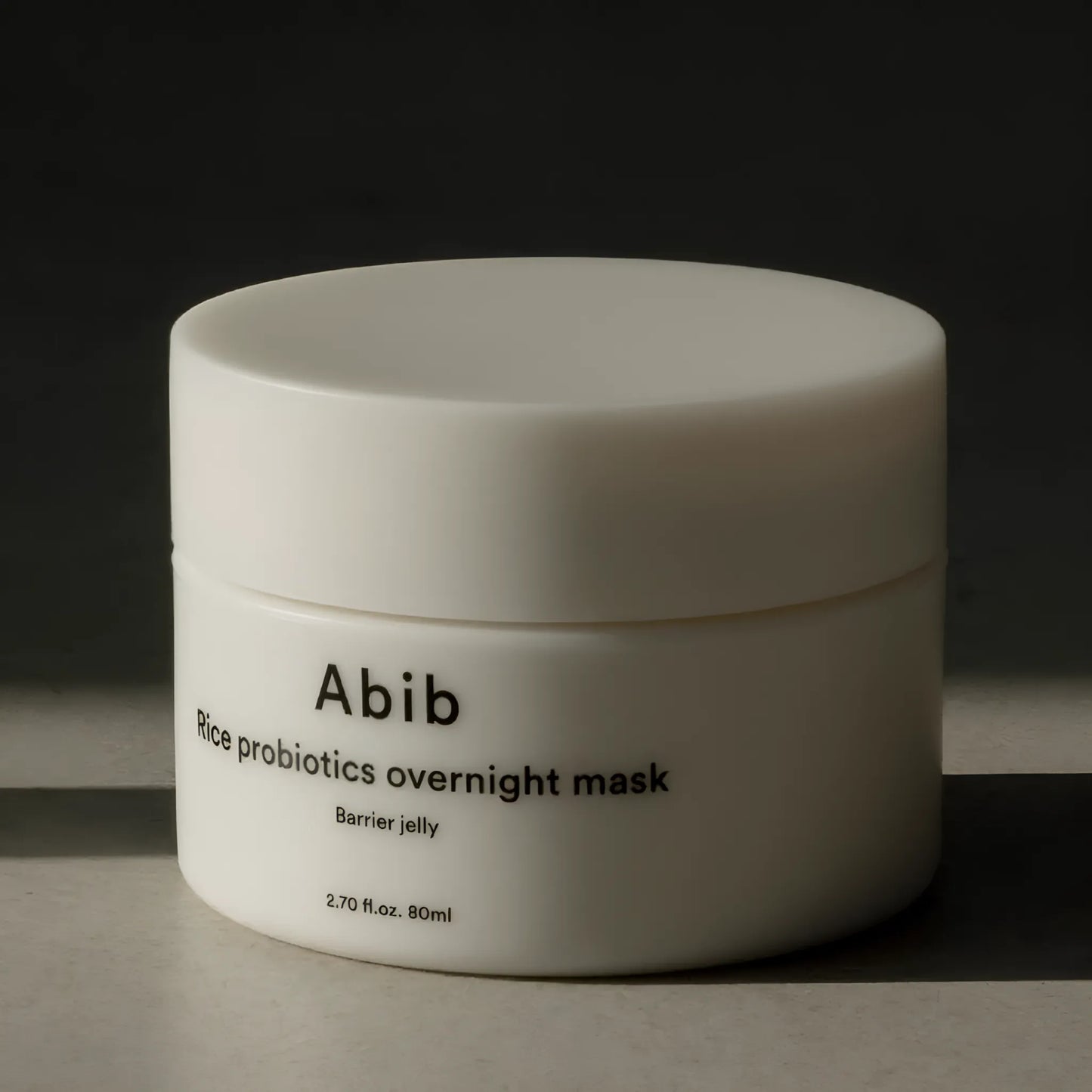 Abib Rice Probiotics Overnight Mask Barrier Jelly 80ml - Ενυδατική μάσκα με ρύζι και προβιοτικά.