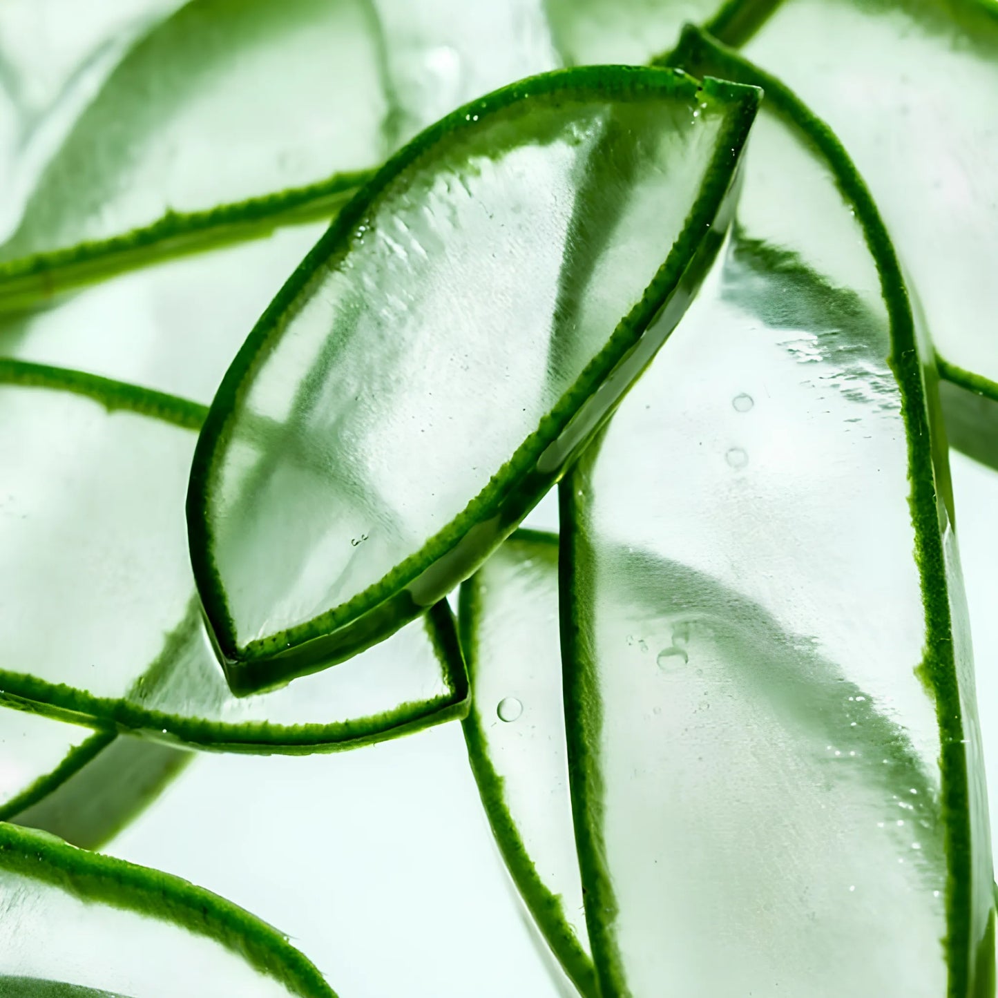 Aromatica Soothing Aloe Aqua Cream 150g, με κομψή συσκευασία, φαίνεται καθαρά η διαφανής υφή της αλόης.