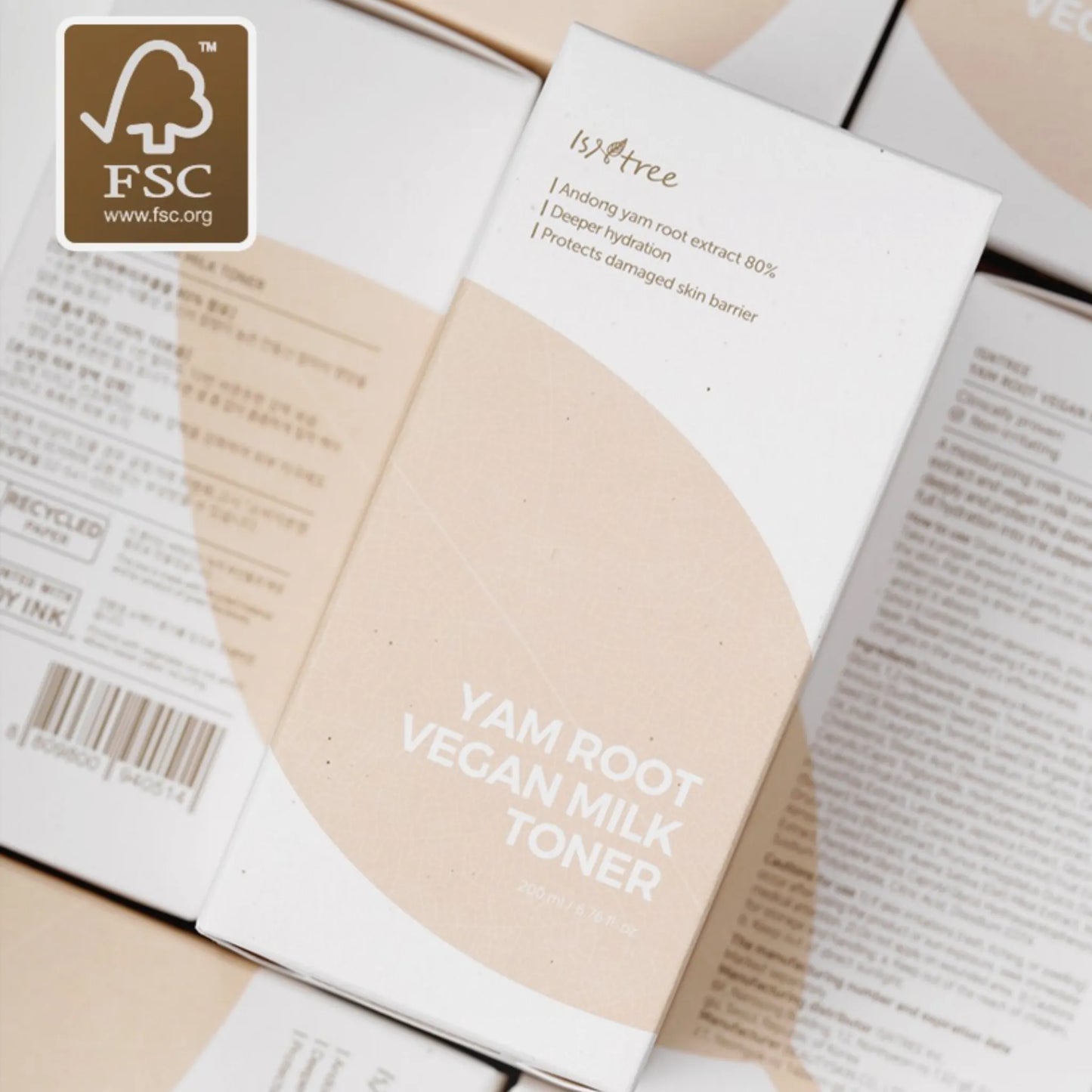 Isntree | Yam Root Vegan Milk Toner 200ml