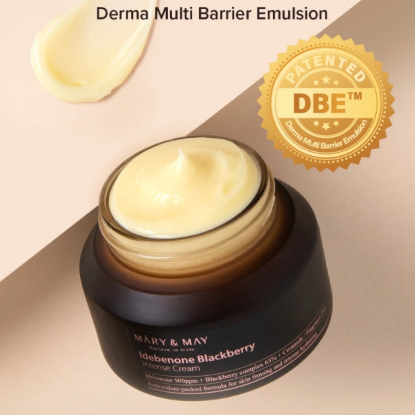 Mary&May Idebenone Blackberry Intense Cream 70g, με τη σύνθεσή της να ξεχωρίζει, ενισχύει την αντιγηραντική δράση και αφήνει το δέρμα αναζωογονημένο και φωτεινό.
