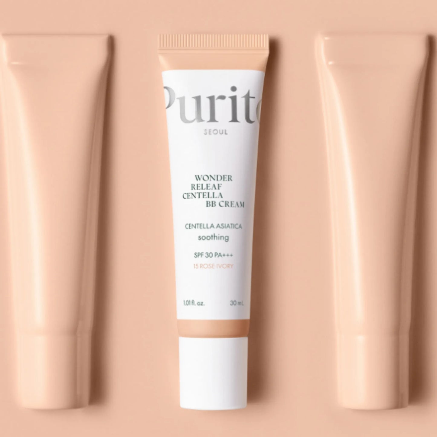 Purito SEOUL | Wonder Releaf Centella BB Cream #15 Rose Ivory 30ml