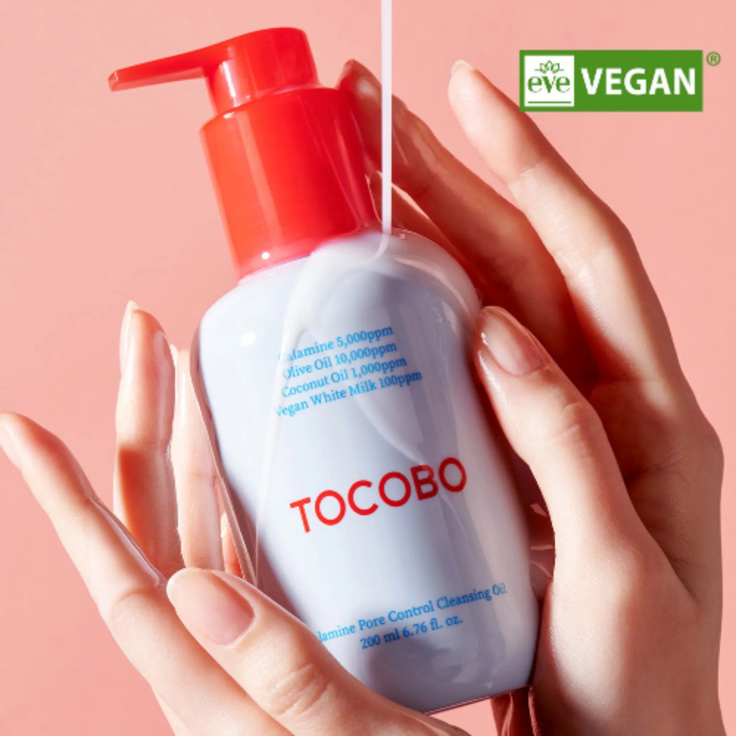 TOCOBO Calamine Pore Control Cleansing Oil 200ml, με το καθαριστικό να ξεχωρίζει, αφαιρεί τους ρύπους και ελέγχει τη λιπαρότητα με καλαμίνη και φυσικά συστατικά.