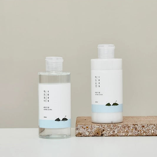 1025 DOKDO Toner 200ml + DOKDO Lotion 200ml by Round Lab