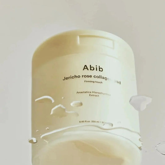 Abib Jericho Rose Collagen Pad Firming Touch (60pcs), ενυδατώνουν και προσφέρουν σφιχτότερη και πιο λείια επιδερμίδα με τακτική χρήση.