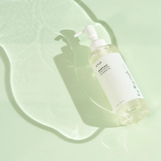 Anua Heartleaf Pore Control Cleansing Oil 200ml με φυσικό φόντο