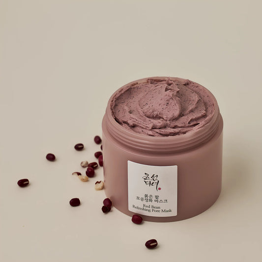 Beauty of Joseon Red Bean Refreshing Pore Mask 140ml, με την απαλή και δροσερή υφή του, καθαρίζει και αναζωογονεί την επιδερμίδα, μειώνοντας τη λιπαρότητα.