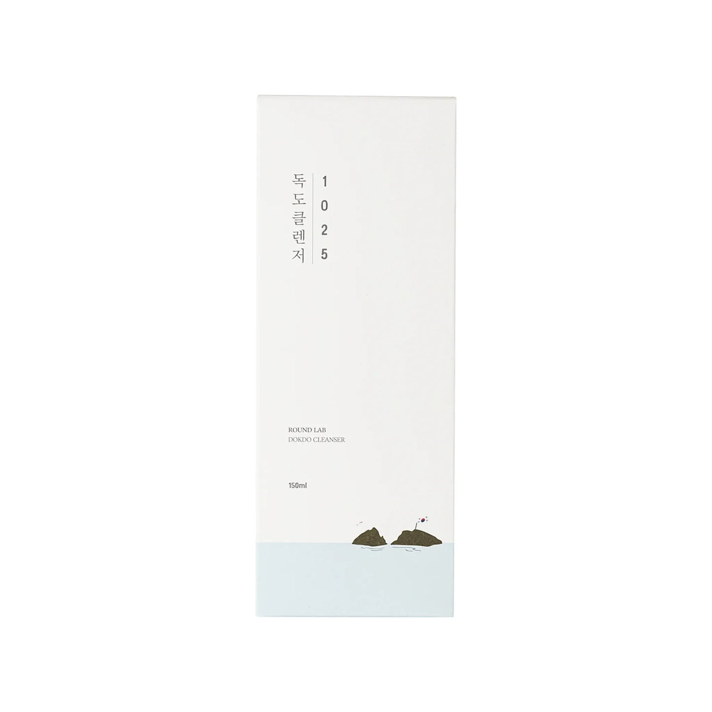 Round Lab 1025 DOKDO Cleanser 150ml, αφήνει την επιδερμίδα καθαρή, απαλή και φρέσκια.