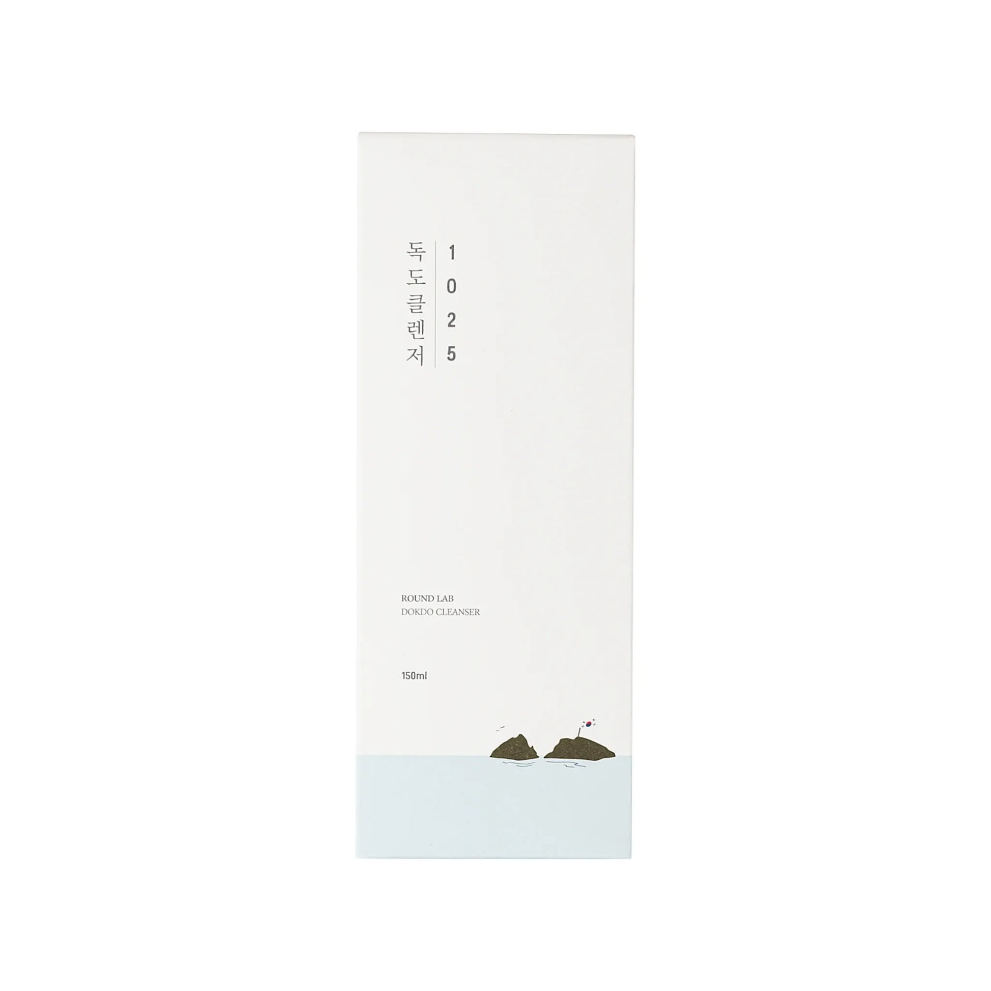 Round Lab 1025 DOKDO Cleanser 150ml, αφήνει την επιδερμίδα καθαρή, απαλή και φρέσκια.