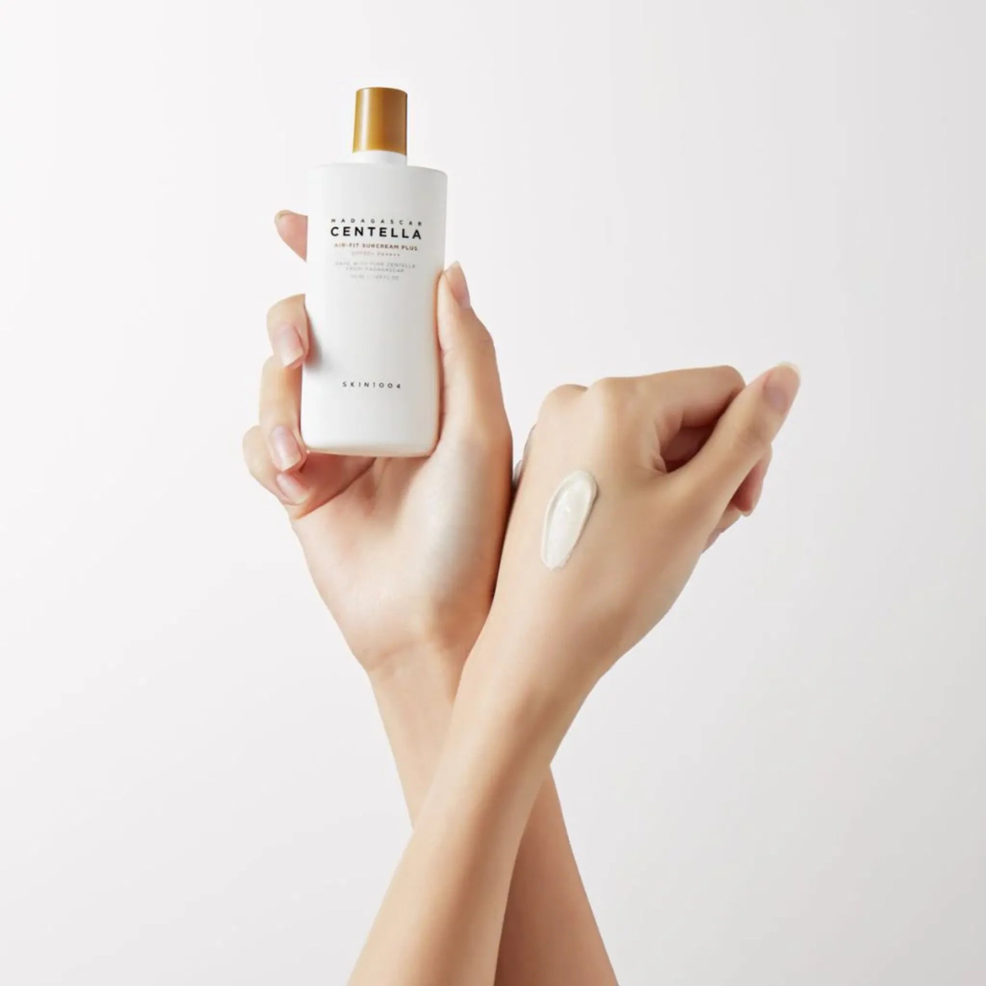 Υφή του Skin1004 Air-Fit Suncream Plus – ελαφριά και μη λιπαρή